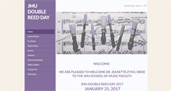 Desktop Screenshot of jmudoublereedday.com